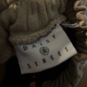 Womens split brown and beige sweatpants